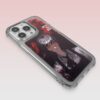Scarred Portrait - Gothic Noir Sketch iPhone Case