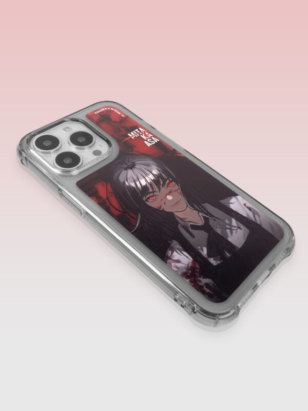 Scarred Portrait - Gothic Noir Sketch iPhone Case