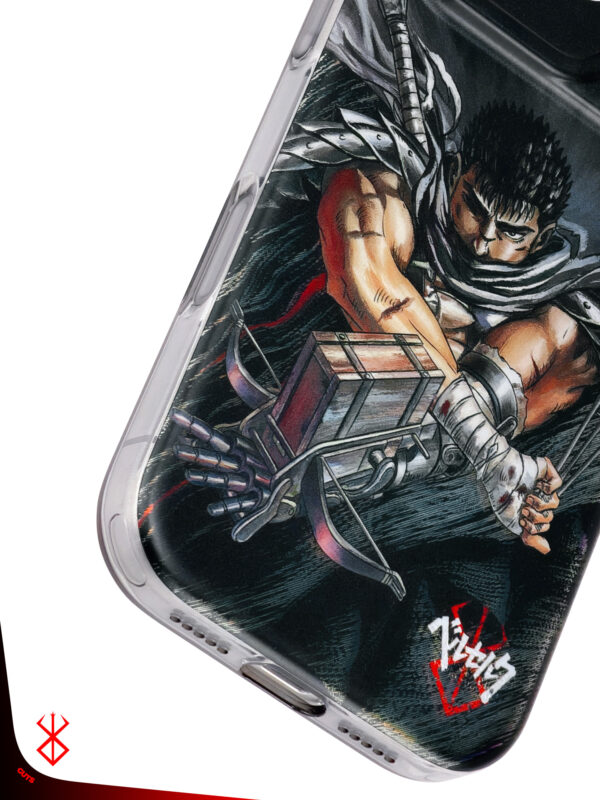The Iron Resolve - Crimson Shadow iPhone Case