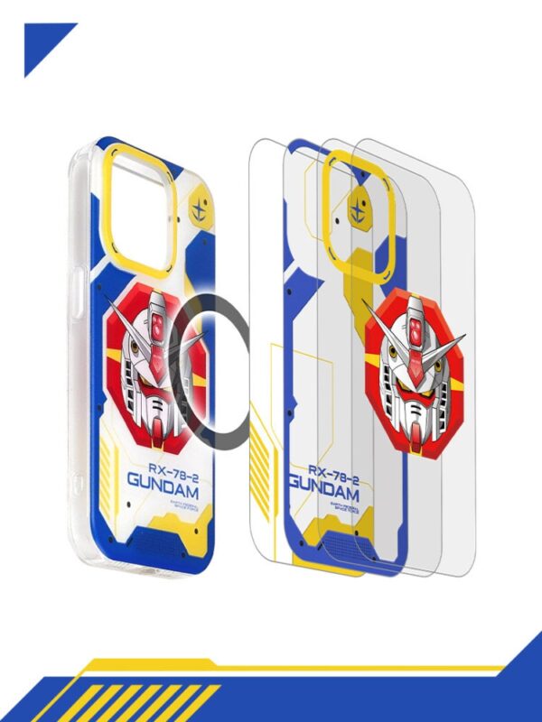 Tricolor Industrial Armor Futuristic Robot Mecha iPhone Case