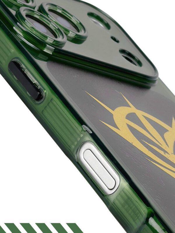 主图-03 Tactical Olive Green Distressed Military Insignia iPhone Case