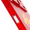 主图-03 Crimson Red Tactical Winged Emblem iPhone Case