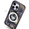 The Infinite Spin - Collage Noir iPhone Case