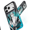 Electric Volt - Cyan Splatter iPhone Case