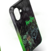 Toxic Swamp Grunge - Neon Green Graffit Sketch iPhone Case