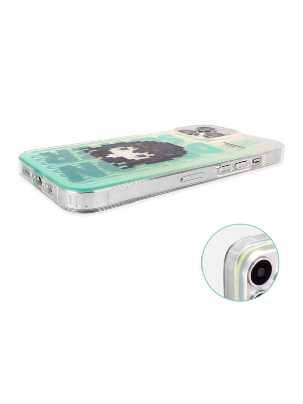 Cloud Walker - Ethereal Pixel Portrait iPhone Case