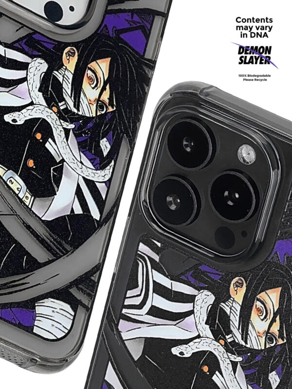 Midnight Viper - Comic Strip Monochrome iPhone Case