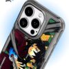 Geometric Split - Comic Graphic Patchwork iPhone Case