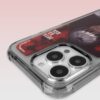Scarred Portrait - Gothic Noir Sketch iPhone Case