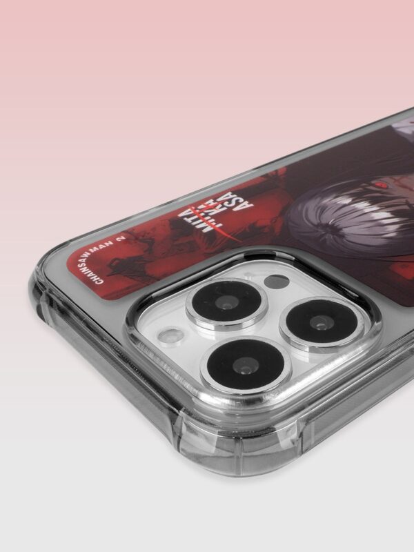 Scarred Portrait - Gothic Noir Sketch iPhone Case