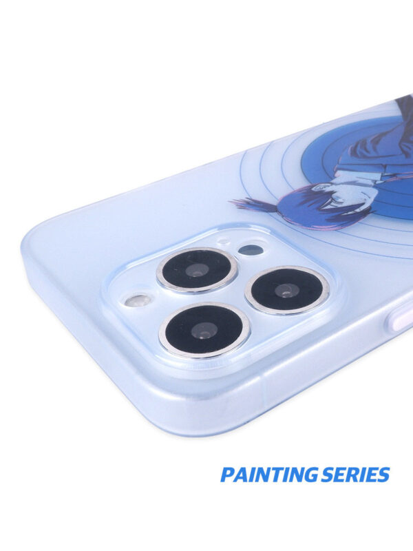 Silent Agent - Indigo Target Monochromatic iPhone Case
