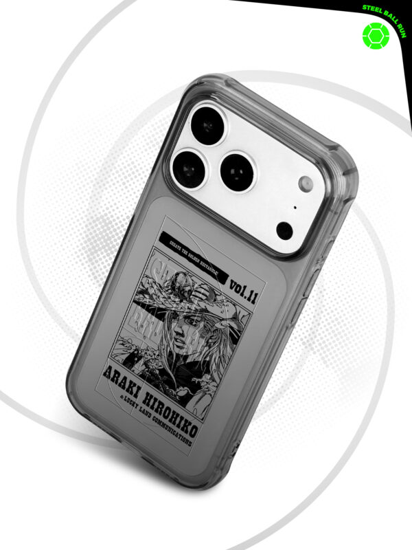 Monochrome Manga Panel Turbulent Wave Portrait iPhone Case
