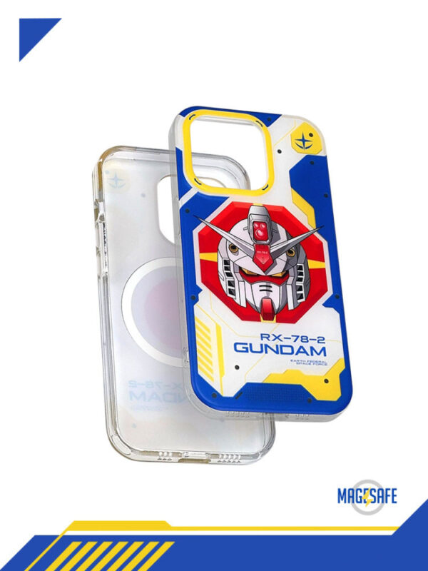 Tricolor Industrial Armor Futuristic Robot Mecha iPhone Case
