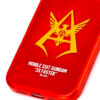 主图-04 Crimson Red Tactical Winged Emblem iPhone Case