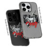 The Crimson Frenzy - Monochrome Panel iPhone Case