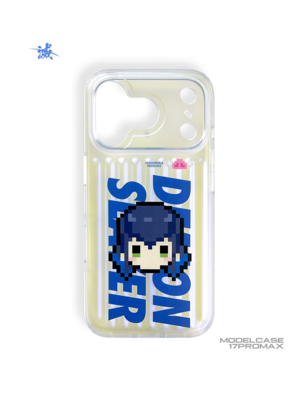 Azure Peak - Pixel Glitch Wave iPhone Case