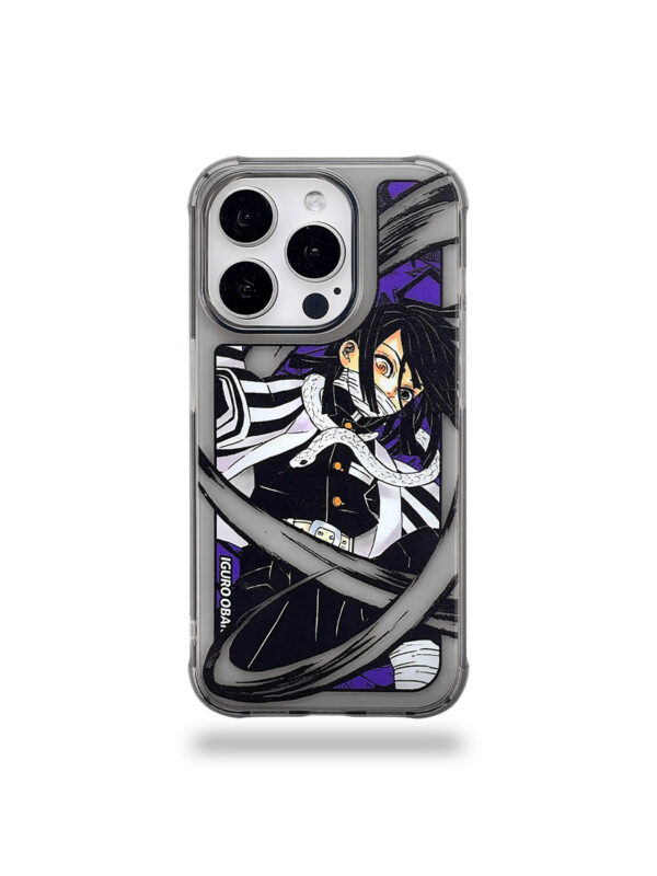 Midnight Viper - Comic Strip Monochrome iPhone Case