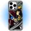 Geometric Split - Comic Graphic Patchwork iPhone Case