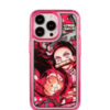 Crimson Spark - Comic Sketch Flame iPhone Case