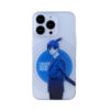 Silent Agent - Indigo Target Monochromatic iPhone Case