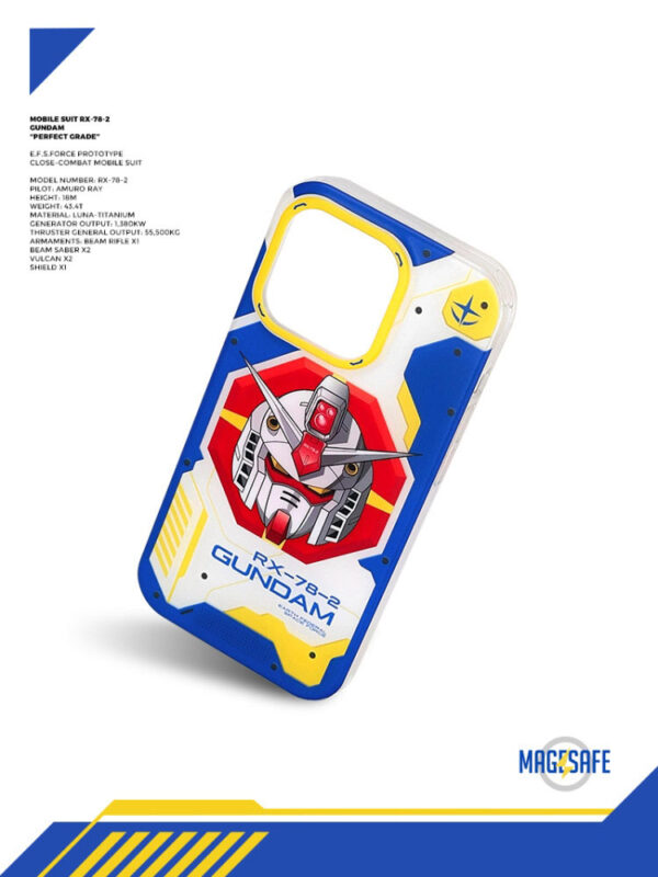 Tricolor Industrial Armor Futuristic Robot Mecha iPhone Case