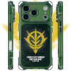 主图-05 Tactical Olive Green Distressed Military Insignia iPhone Case