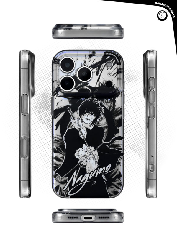 Ink Splatter Coral Pink Street Goth iPhone Case