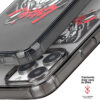 The Crimson Frenzy - Monochrome Panel iPhone Case
