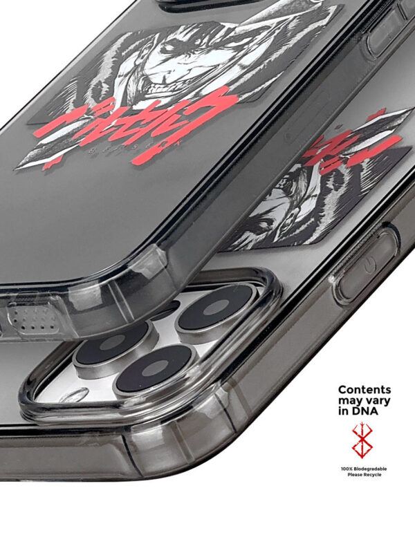 The Crimson Frenzy - Monochrome Panel iPhone Case