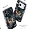 The Iron Resolve - Crimson Shadow iPhone Case