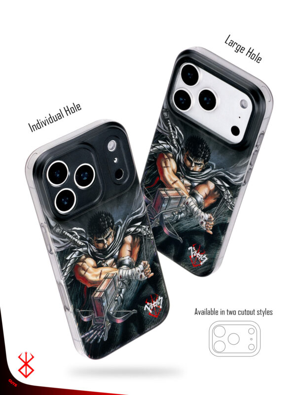 The Iron Resolve - Crimson Shadow iPhone Case