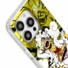 Vibrant Yellow Explosive Manga Laughing Chaos iPhone Case
