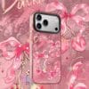 Balletcore Pink Foil Ribbon Coquette Bowknot for iPhone