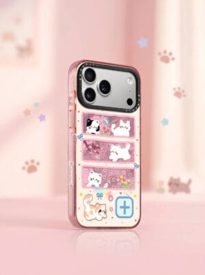 Kawaii Kitten Comic Panel Cute Manga Strip Cat for iPhone