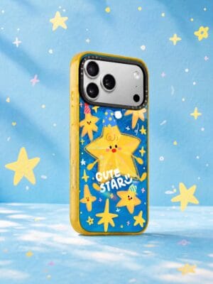 Kidcore Cartoon Night Sky Cute Star for iPhone