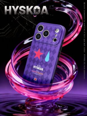 Cyber Neon Jester Star Teardrop Checkerboard iPhone 16 17 Case Cyber Neon Jester Star Teardrop Checkerboard for iPhone