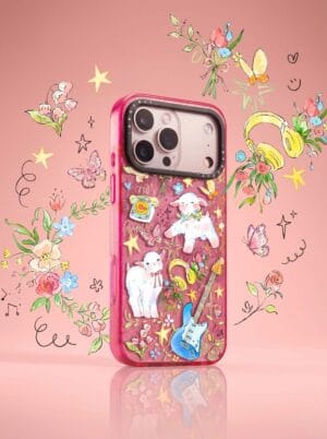 Retro Y2K Lamb Electric Guitar for iPhone
