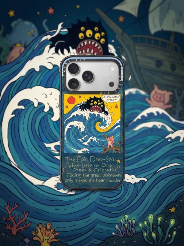 "The Epic Deep-Sea Adventure" Vintage Comic for iPhone