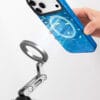Deep Blue Water Ripple "Swimming" Ocean Fish for iPhone