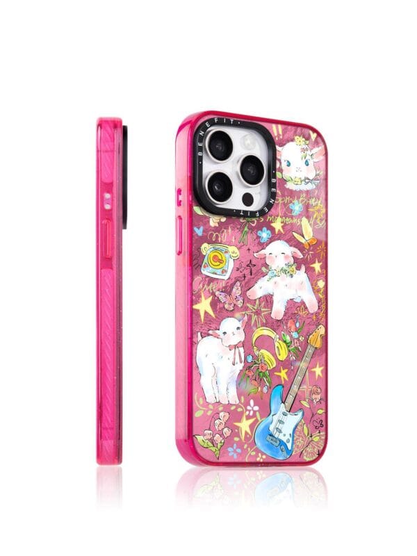 Retro Y2K Lamb Electric Guitar for iPhone