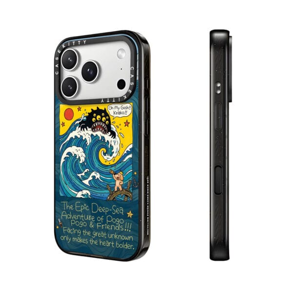 "The Epic Deep-Sea Adventure" Vintage Comic for iPhone