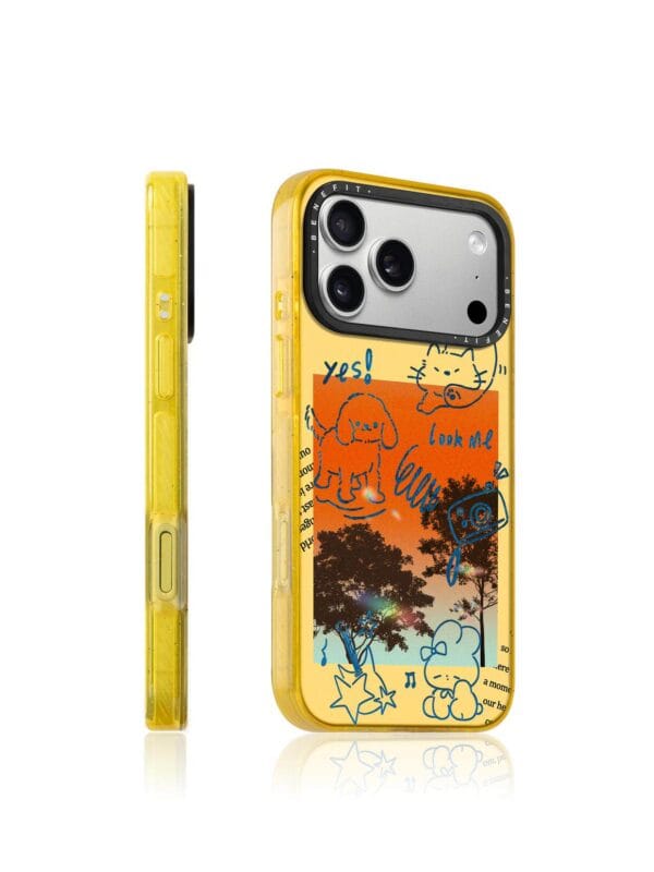 Indie Kid Sunset Collage for iPhone