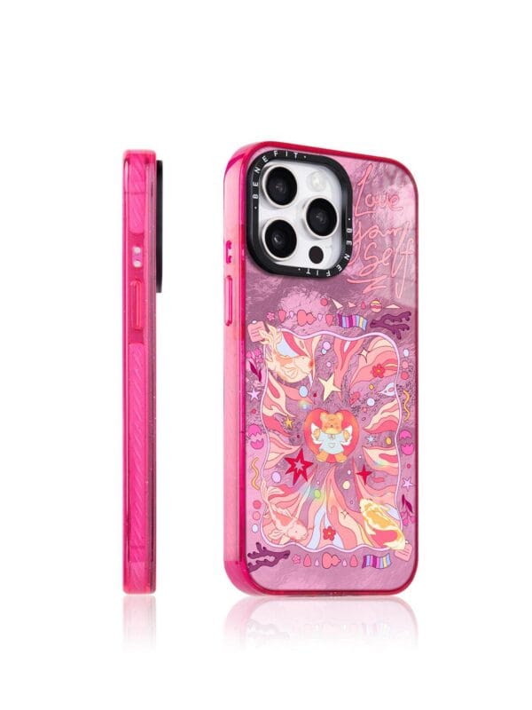 "Love Yourself" Pink Foil for iPhone