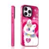 Kawaii Cute White CatAesthetic Anime Phone Case for iPhone