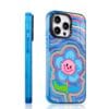 Retro Psychedelic Smiley Flower for iPhone
