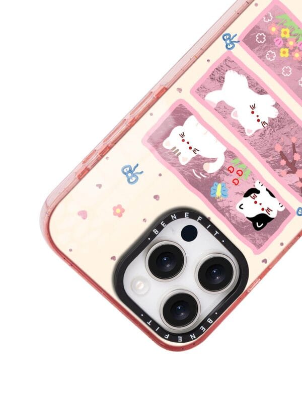 Kawaii Kitten Comic Panel Cute Manga Strip Cat for iPhone