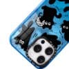 Blue Water Ripple Black Cat for iPhone