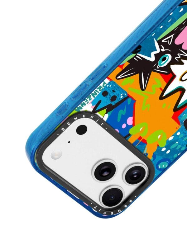 Street Pop Culture Abstract Graffiti Cat Collage for iPhone