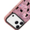 Aesthetic Y2K Pink Foil Cat for iPhone