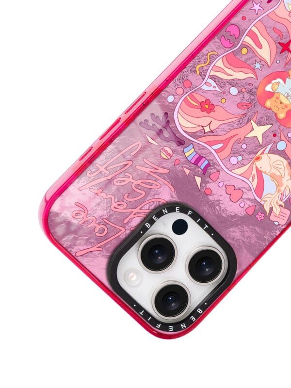 "Love Yourself" Pink Foil for iPhone